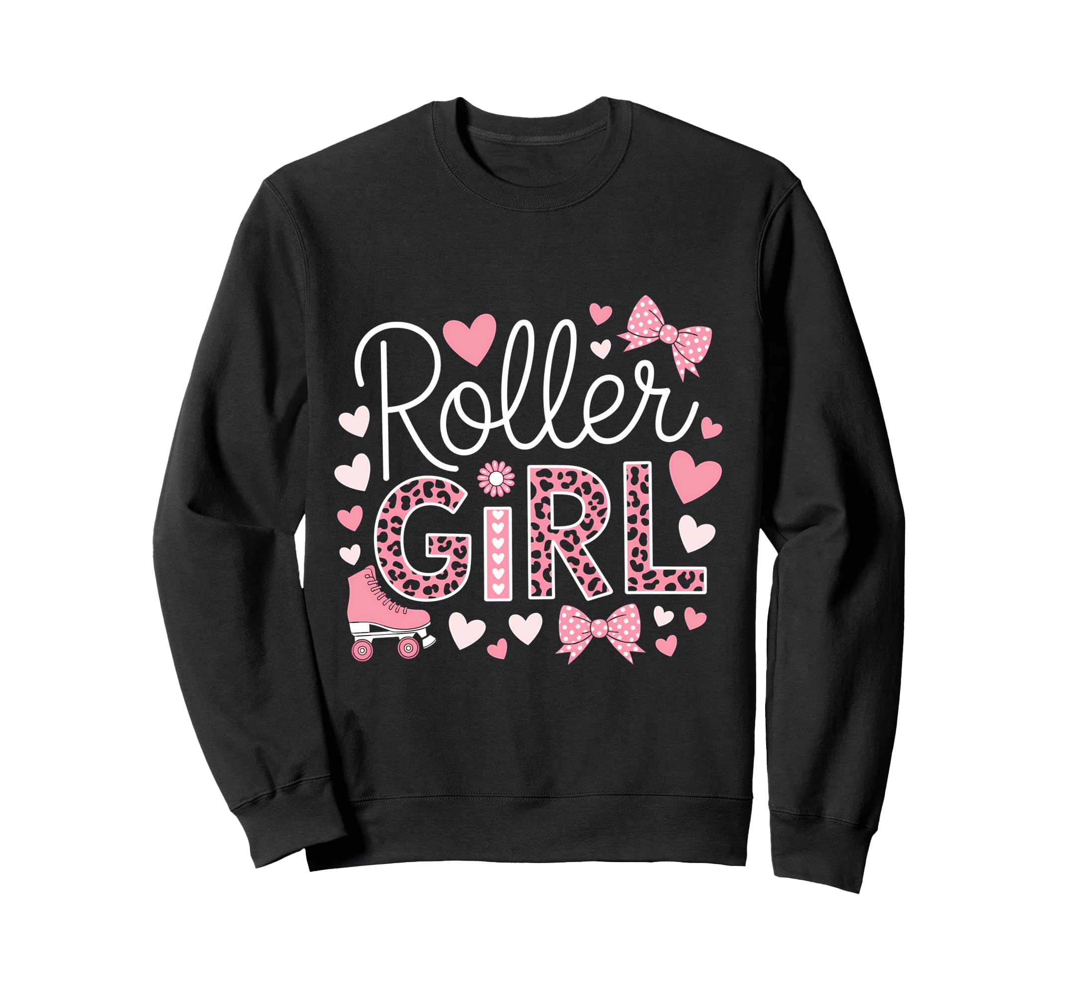 Roller Skater Roller Skating 70S 90S Sweatshirt - Trendy Graphic Unisex - T-Shirt, Sweatshirt, Hoodie