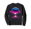 Vaporwave Cityscape 80S Synthwave 9 Sweatshirt - Unique Graphic for Adults - T-Shirt, Sweatshirt, Hoodie