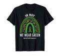 May We Wear Green Mental Health T-Shirt - Minimalist Print Men Women - T-Shirt, Sweatshirt, Hoodie