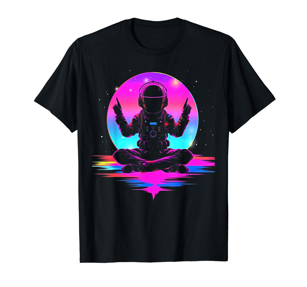 Synthwave Astronaut Cyberpunk 80S Sci Fi T-Shirt - Trendy Graphic Unisex - T-Shirt, Sweatshirt, Hoodie