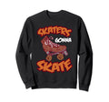 Skating Skates Roller Skater Master Sweatshirt - Graphic Print for Adults - T-Shirt, Sweatshirt, Hoodie