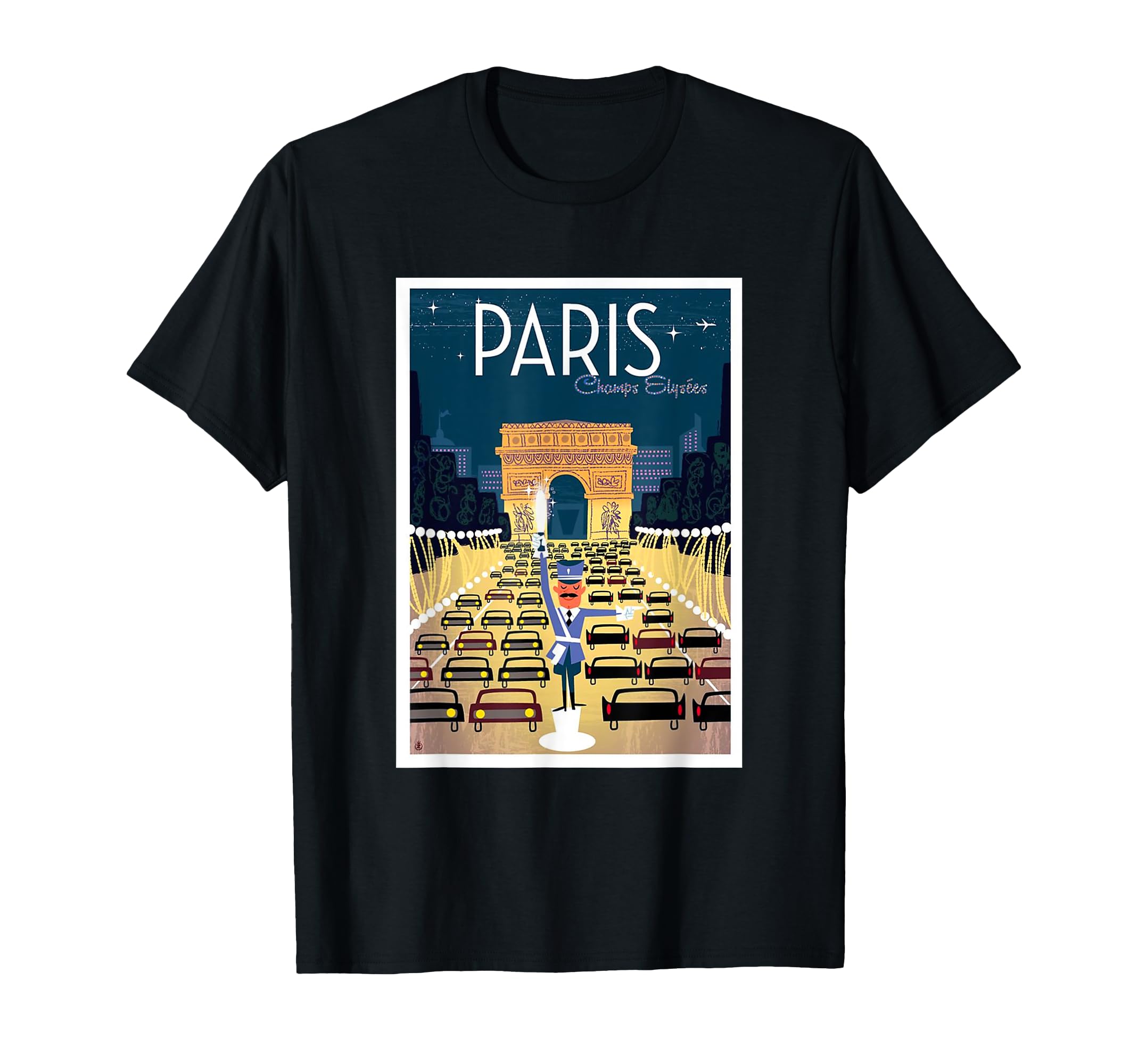 Paris T-Shirt - Unique Graphic for Adults - T-Shirt, Sweatshirt, Hoodie