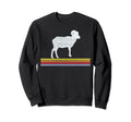 Ram Sheep Goat 70S 80S 90S Gift Sweatshirt - Trendy Graphic Unisex - T-Shirt, Sweatshirt, Hoodie
