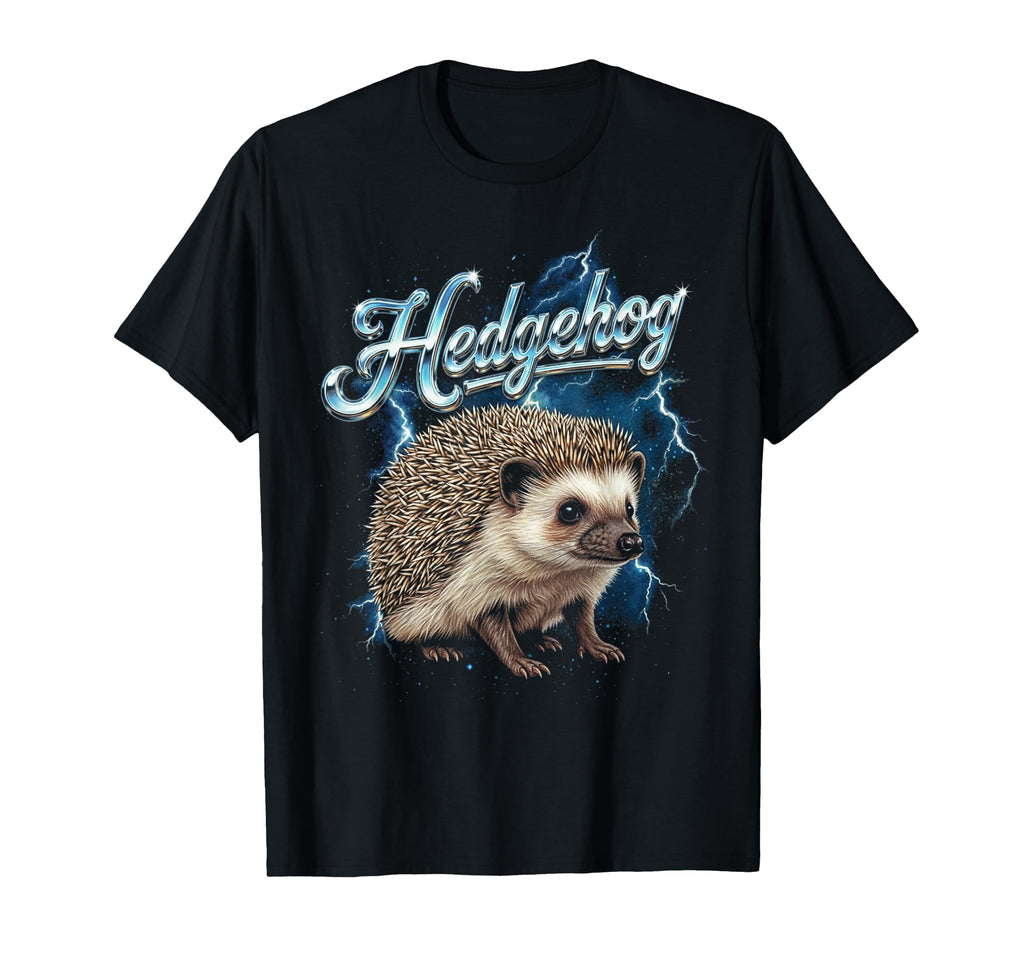 Hedgehog 90S Funny Hedgehog 80S T-Shirt - Unique Graphic Unisex - T-Shirt, Sweatshirt, Hoodie