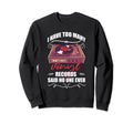 I Have Too Many Vinyl Records Said No Sweatshirt - Minimalist Print Unisex - T-Shirt, Sweatshirt, Hoodie