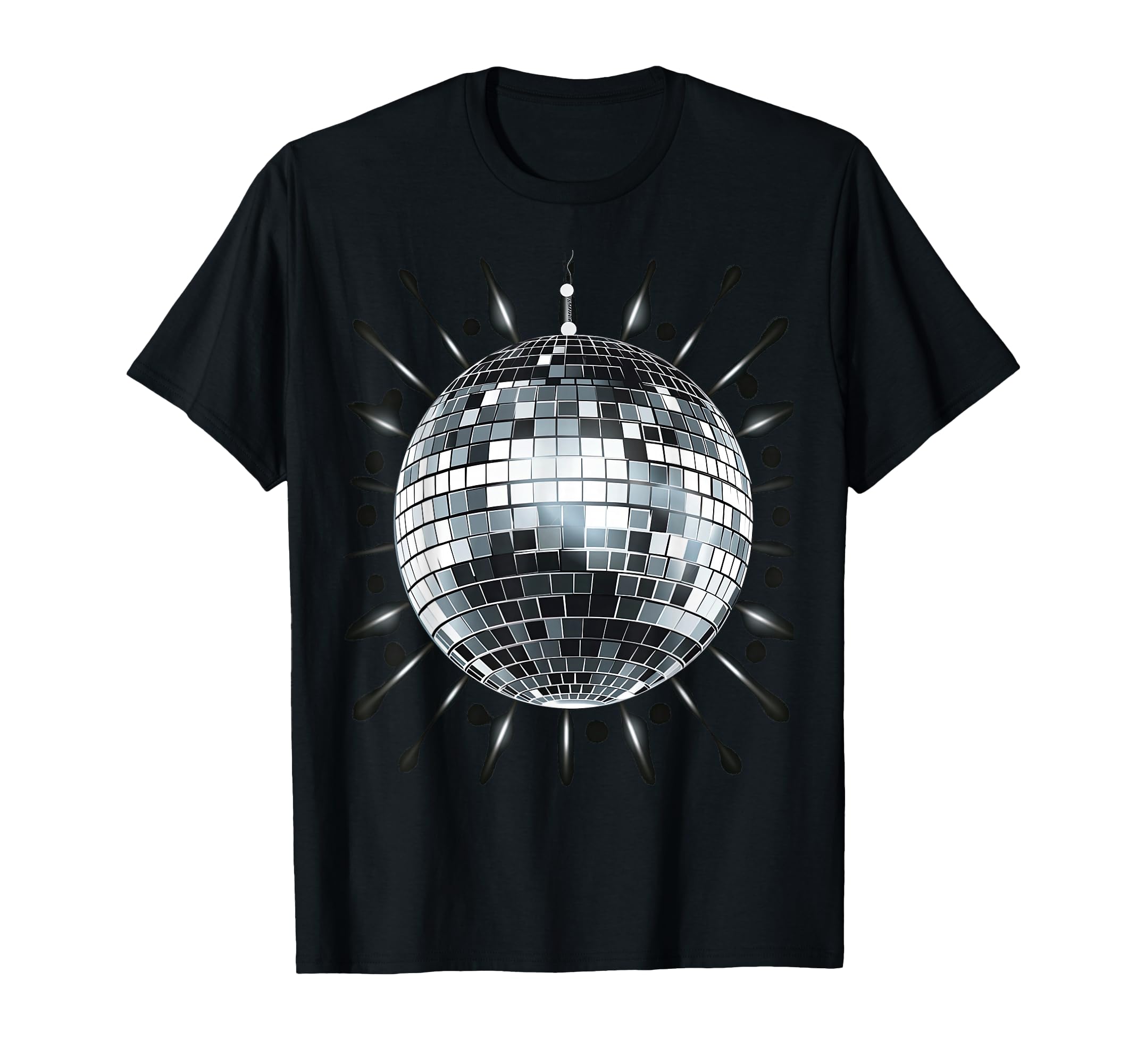 Disco Ball House Disco Ball Party T-Shirt - Graphic Print Men Women - T-Shirt, Sweatshirt, Hoodie