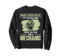 Move Over Let This Old Show You To Sweatshirt - Unique Graphic Men Women - T-Shirt, Sweatshirt, Hoodie