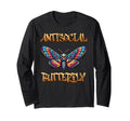 Antisocial Butterfly T-Shirt - Fun Novelty Design Unisex - T-Shirt, Sweatshirt, Hoodie