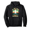 Im My Dogs Emotional Support Human Hoodie - Minimalist Print for Adults - T-Shirt, Sweatshirt, Hoodie