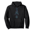 Yoga Lotus Pose Mandala Meditation Hoodie - Aesthetic Graphic for Adults - T-Shirt, Sweatshirt, Hoodie