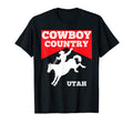 Mens Utah Cowboy Country Horse Riding T-Shirt - Novelty Apparel Unisex - T-Shirt, Sweatshirt, Hoodie