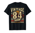 1984 Birthday 84 Born 1984 Typography T-Shirt - Aesthetic Graphic Men Women - T-Shirt, Sweatshirt, Hoodie