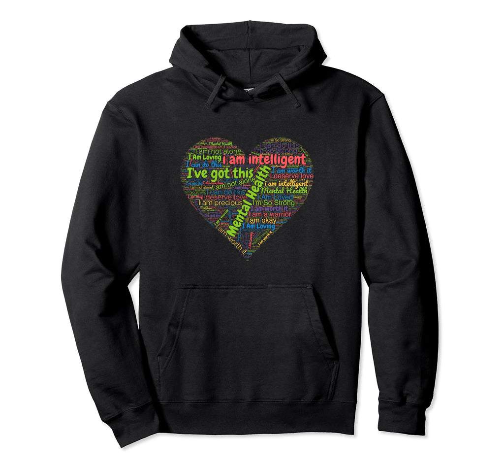 Mental Health Awareness Month Depression Hoodie - Unique Graphic Unisex - T-Shirt, Sweatshirt, Hoodie