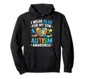 Autism Mom Autism Dad Autistic Son Hoodie - Aesthetic Graphic Men Women - T-Shirt, Sweatshirt, Hoodie