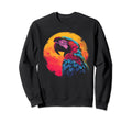 Parrot Vaporwave Aesthetic Sweatshirt - Streetwear Style for Adults - T-Shirt, Sweatshirt, Hoodie