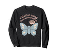 Anti Social Butterfly Introvert Meme Sweatshirt - Streetwear Style Unisex - T-Shirt, Sweatshirt, Hoodie