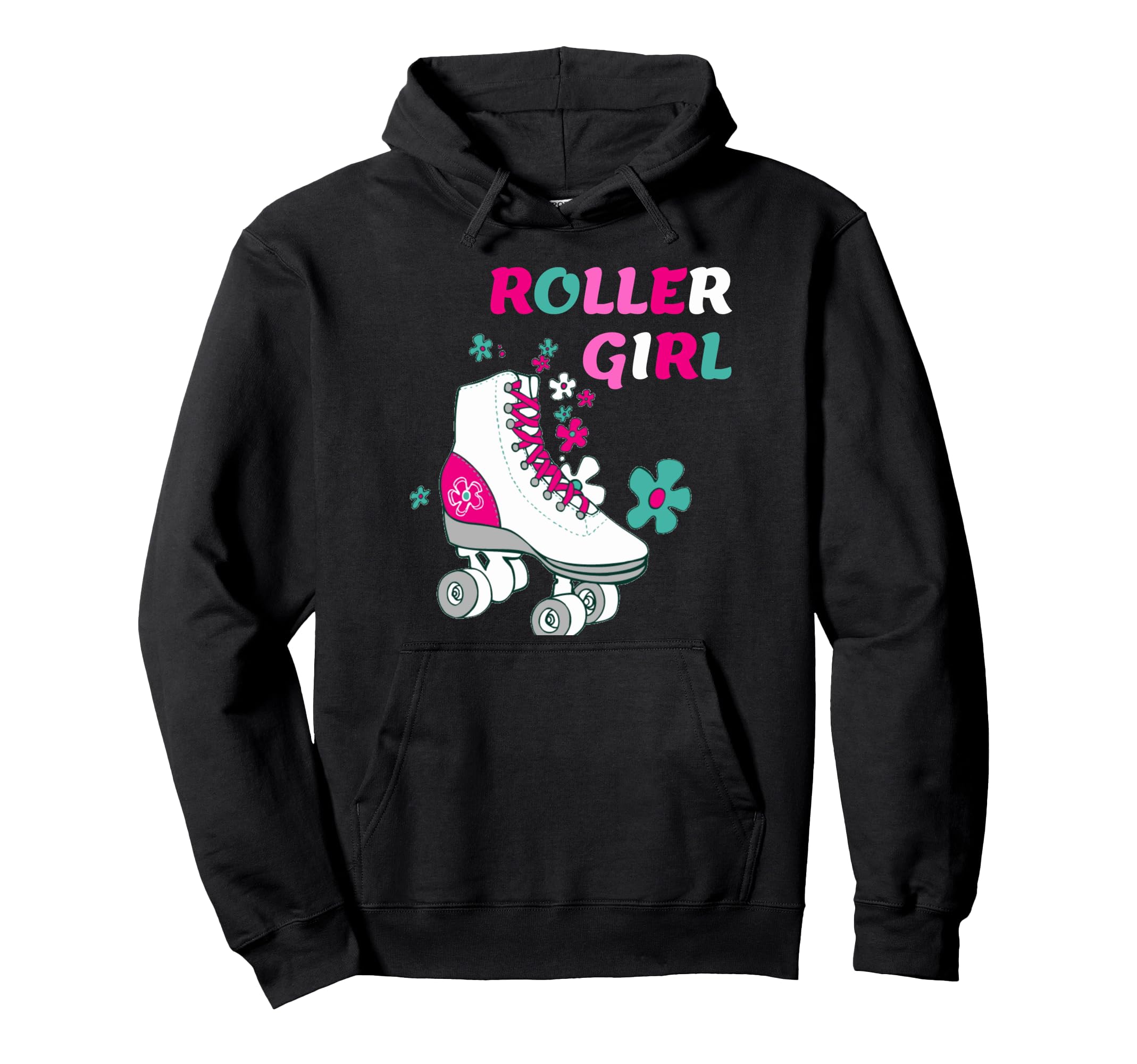 Roller Skating Funny 70S 80S Skating Hoodie - Fun Novelty Design for Adults - T-Shirt, Sweatshirt, Hoodie