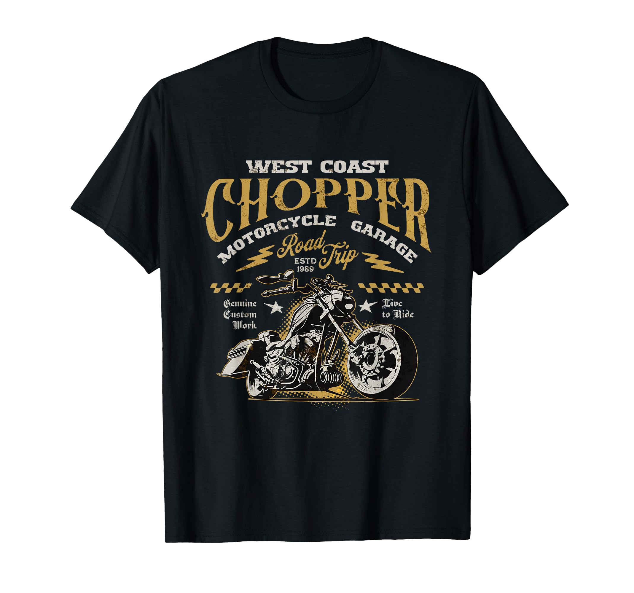 West Coast Chopper Garage Motorcycle T-Shirt - Novelty Apparel Men Women - T-Shirt, Sweatshirt, Hoodie