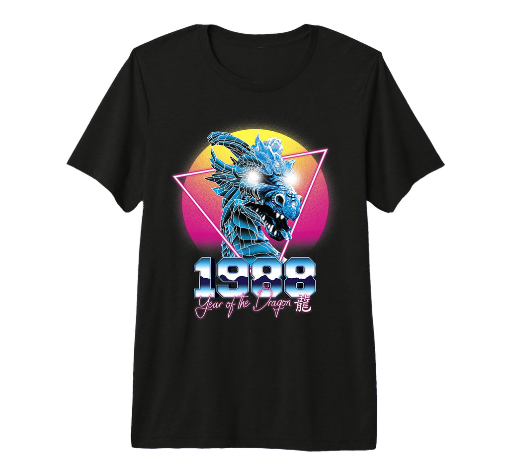 1988 Year Dragon 80S Chinese Zodiac T-Shirt - Streetwear Style Unisex - T-Shirt, Sweatshirt, Hoodie