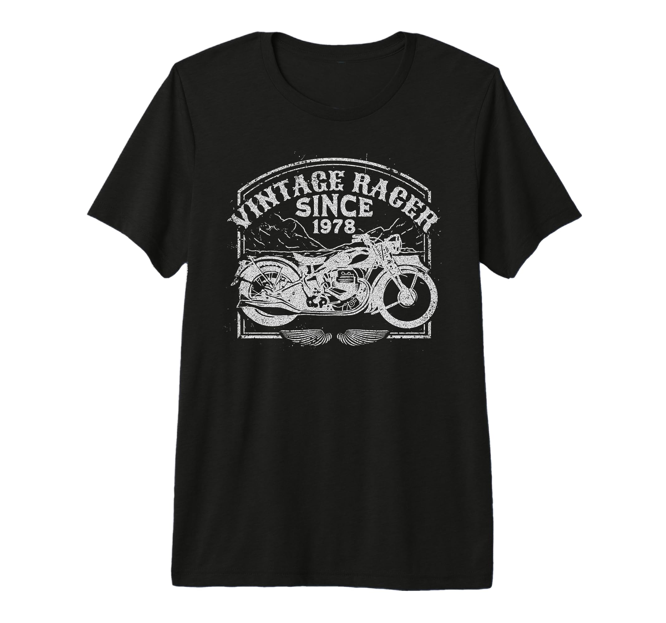 Racer Since 1978 Motorbike Motorcycle T-Shirt - Aesthetic Graphic Unisex - T-Shirt, Sweatshirt, Hoodie