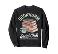 Bookworm Social Club Introvert Sweatshirt - Streetwear Style for Adults - T-Shirt, Sweatshirt, Hoodie