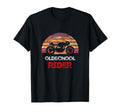 Oldschool Rider Funny Motorcycle T-Shirt - Streetwear Style Men Women - T-Shirt, Sweatshirt, Hoodie