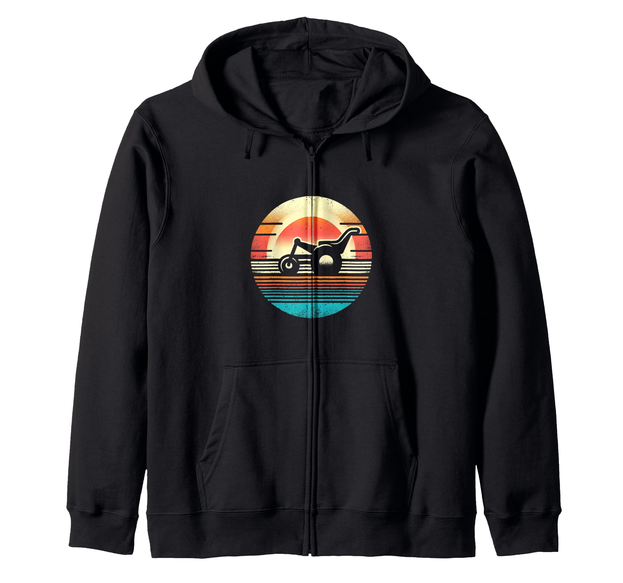Motorcycle Sunset T-Shirt - Unique Graphic Men Women - T-Shirt, Sweatshirt, Hoodie