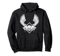 Biker Wings Skull Motorcycle Grunge Hoodie - Trendy Graphic for Adults - T-Shirt, Sweatshirt, Hoodie