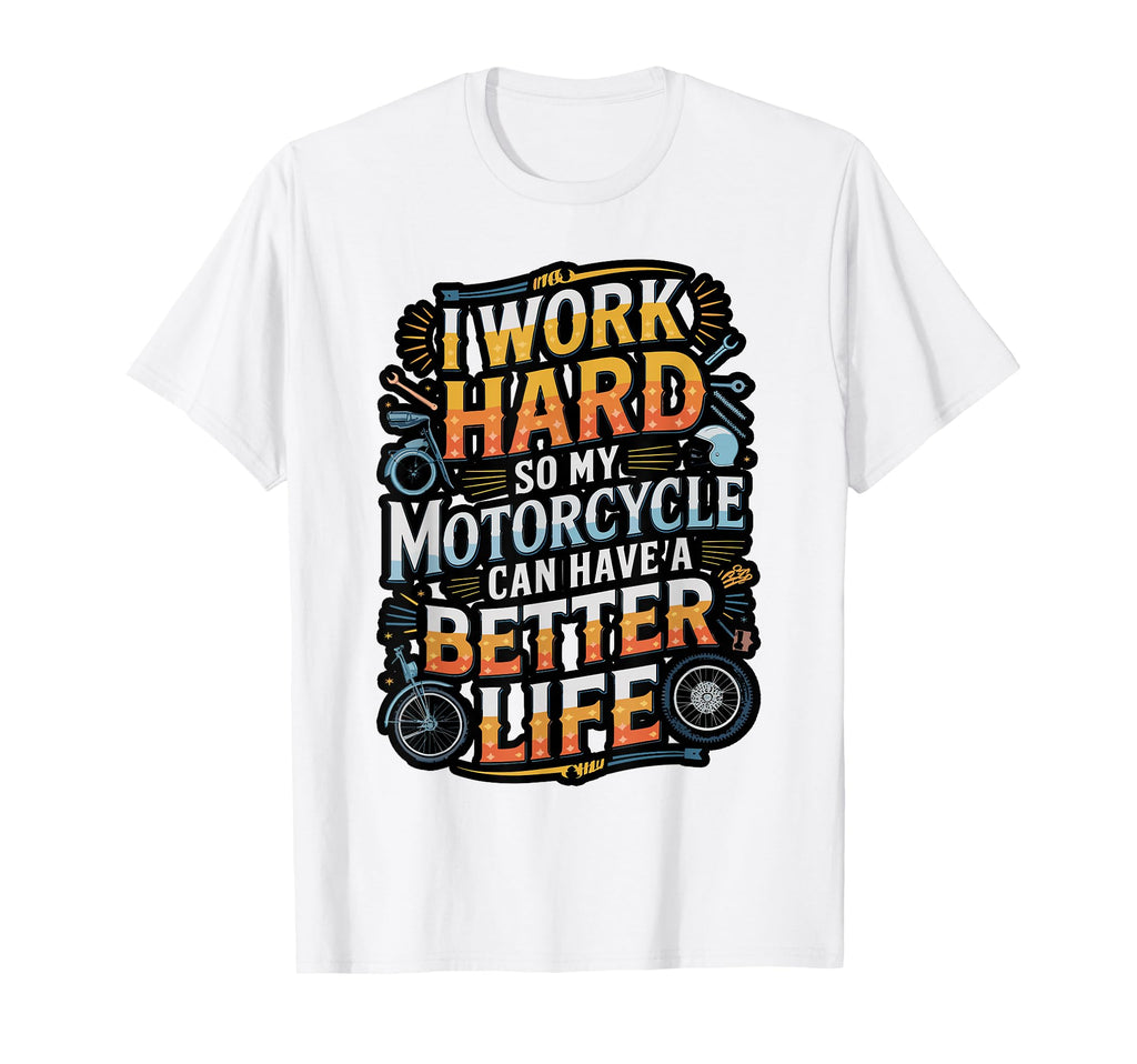 Ride Funny Motorcycle T-Shirt - Aesthetic Graphic Unisex - T-Shirt, Sweatshirt, Hoodie
