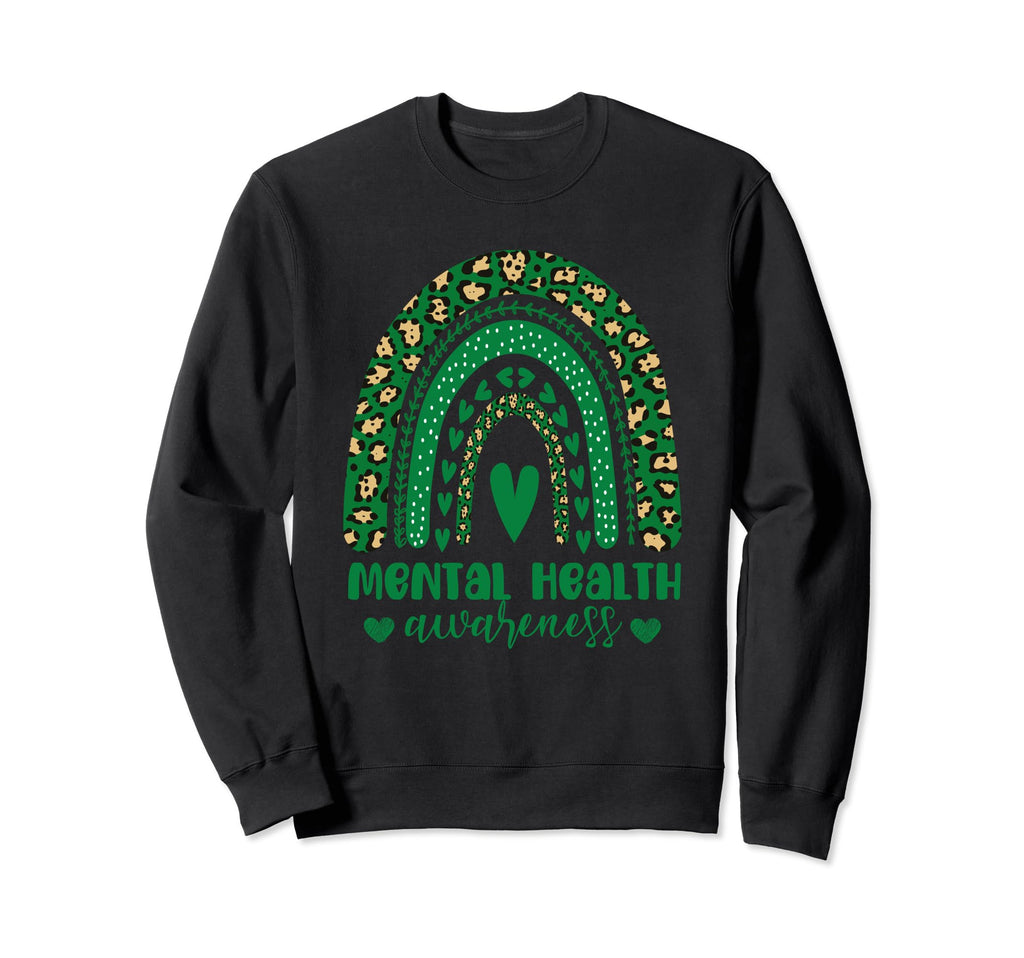 Wear Green Mental Health Matters Sweatshirt - Aesthetic Graphic Men Women - T-Shirt, Sweatshirt, Hoodie