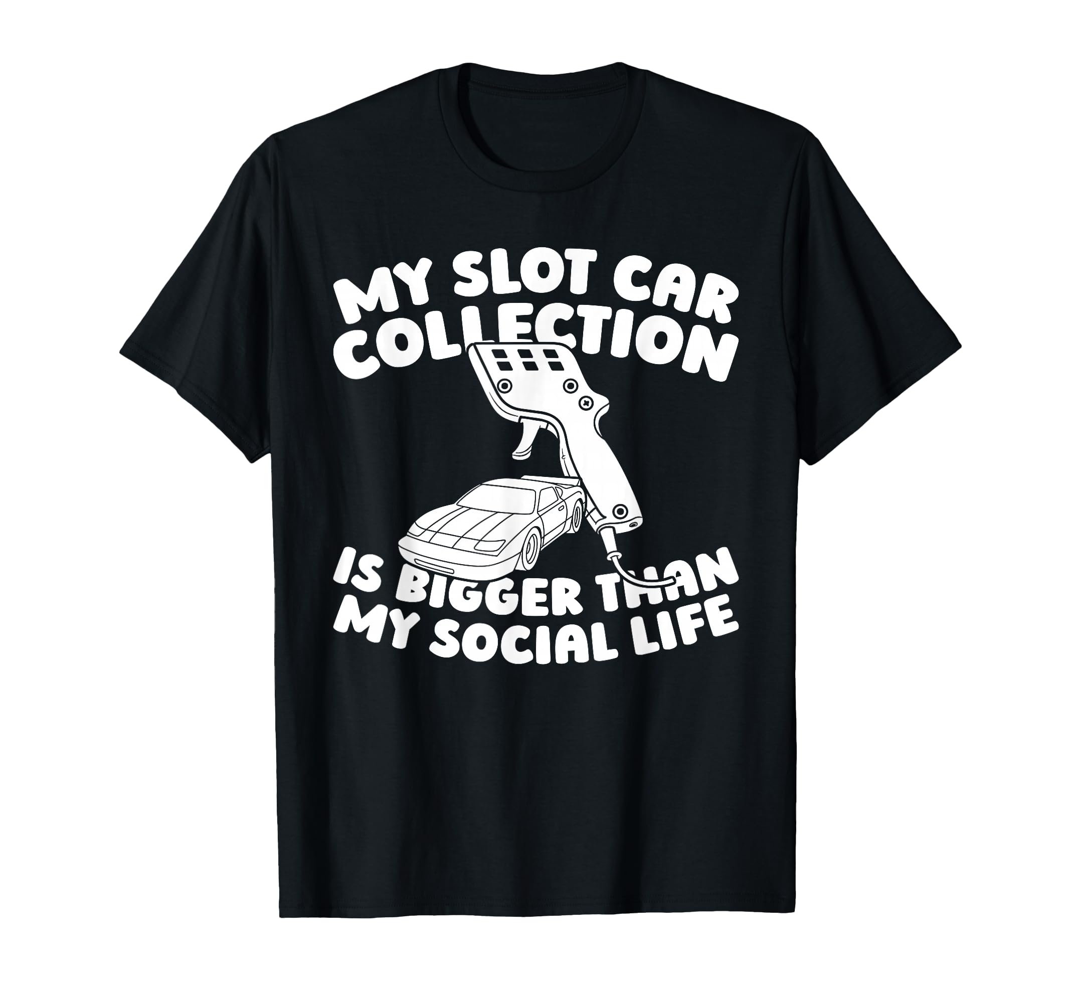 Slot Cars Track Miniature Hobby Slot T-Shirt - Trendy Graphic for Adults - T-Shirt, Sweatshirt, Hoodie