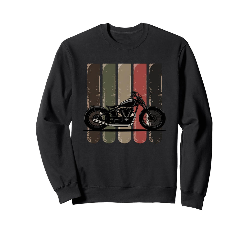 Motorcycles Timeless Ride Sweatshirt - Minimalist Print for Adults - T-Shirt, Sweatshirt, Hoodie