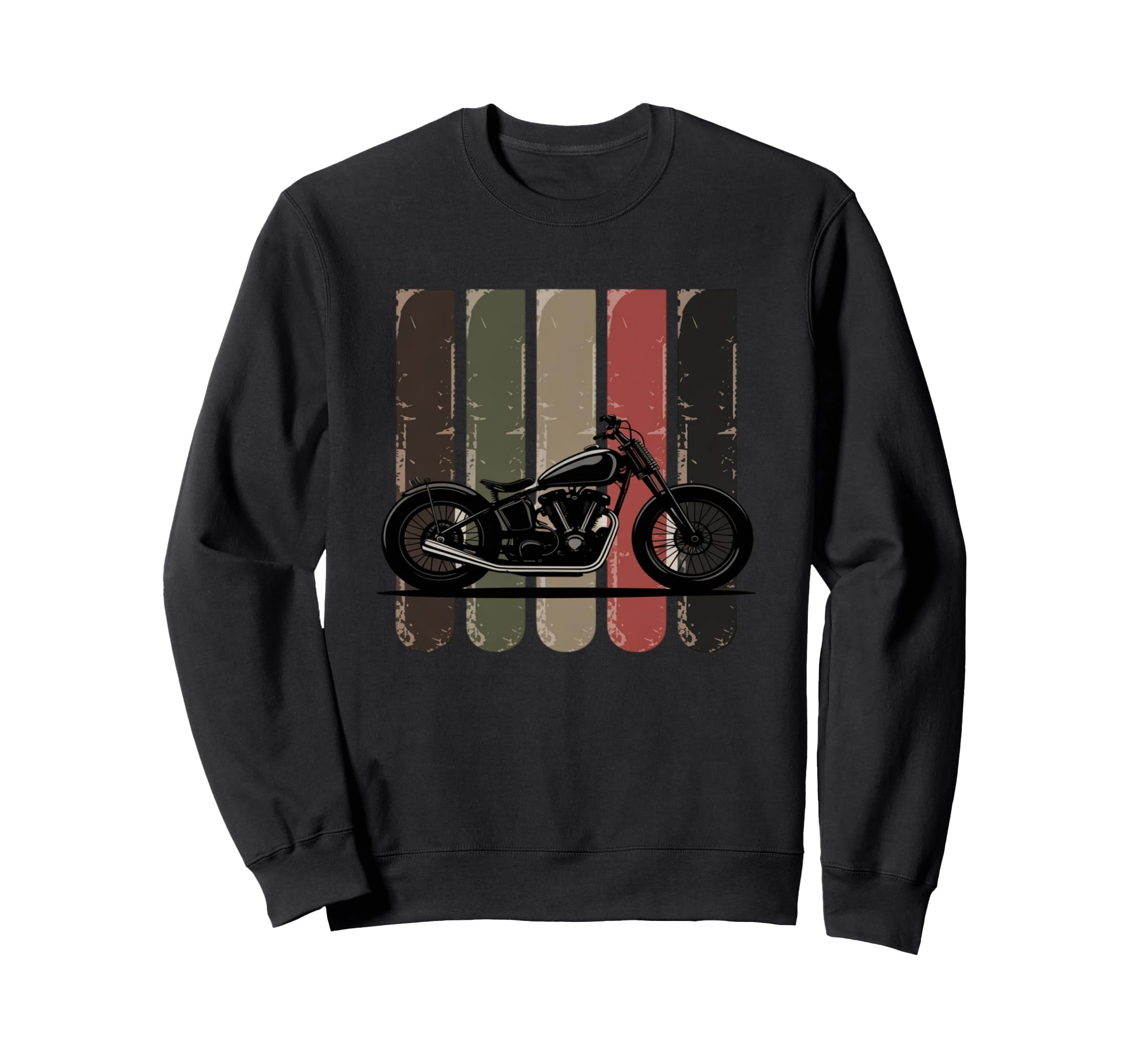 Motorcycles Timeless Ride Sweatshirt - Minimalist Print for Adults - T-Shirt, Sweatshirt, Hoodie