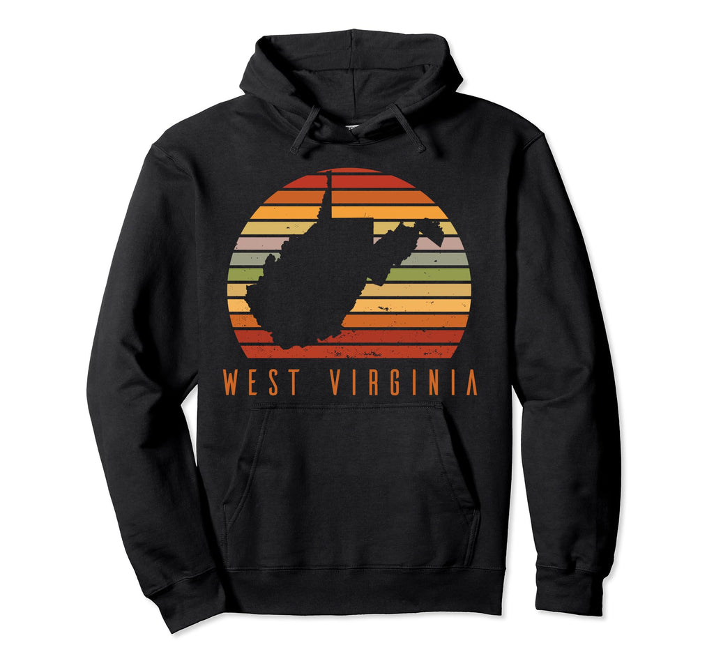 Us Native Citizen State Map West Virginia Hoodie - Graphic Print Men Women - T-Shirt, Sweatshirt, Hoodie