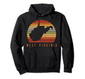 Us Native Citizen State Map West Virginia Hoodie - Graphic Print Men Women - T-Shirt, Sweatshirt, Hoodie