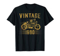 1980 Biker Motorcycle T-Shirt - Trendy Graphic Unisex - T-Shirt, Sweatshirt, Hoodie