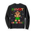Howdy Gingerbread Western Funny Cowboy Sweatshirt - Trendy Graphic Unisex - T-Shirt, Sweatshirt, Hoodie