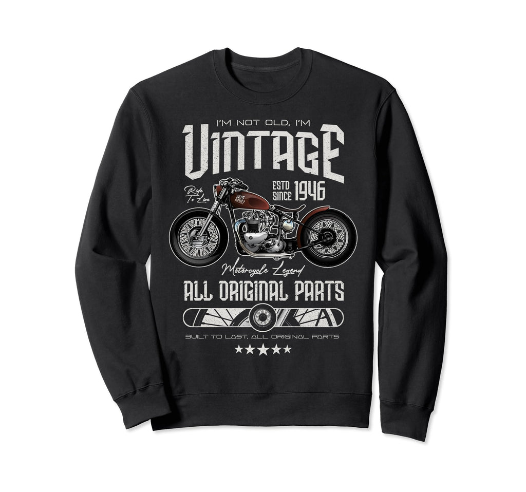 Motorcycle Bikers Motorbike Sweatshirt - Custom Art Print for Adults - T-Shirt, Sweatshirt, Hoodie