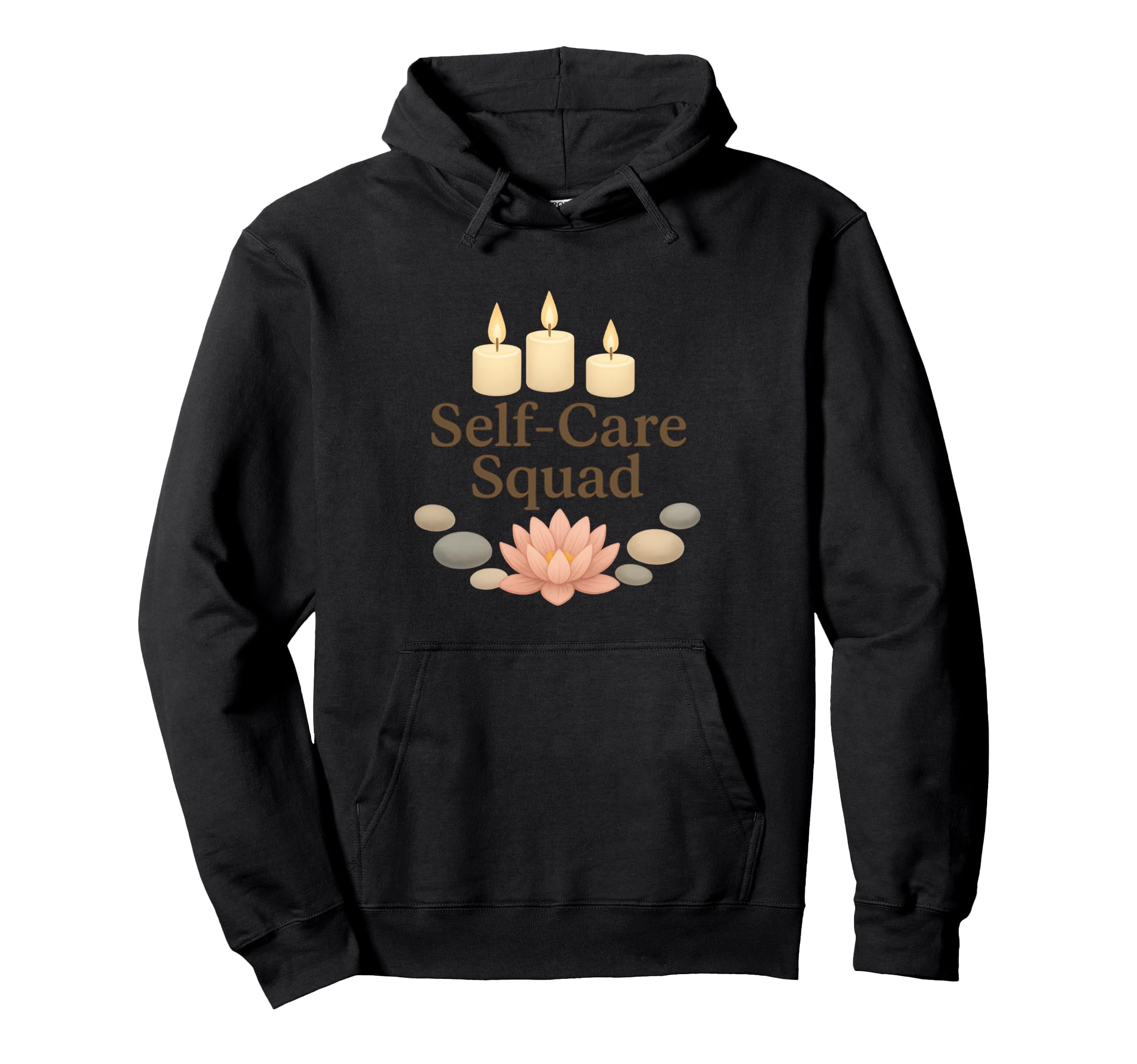 Self Care Squad Wellness Month Hoodie - Casual Everyday Wear Unisex - T-Shirt, Sweatshirt, Hoodie