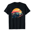 Sunset Speedster Race Car T-Shirt - Aesthetic Graphic for Adults - T-Shirt, Sweatshirt, Hoodie