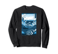 Famous Japanese Art Ocean Sweatshirt - Aesthetic Graphic Men Women - T-Shirt, Sweatshirt, Hoodie