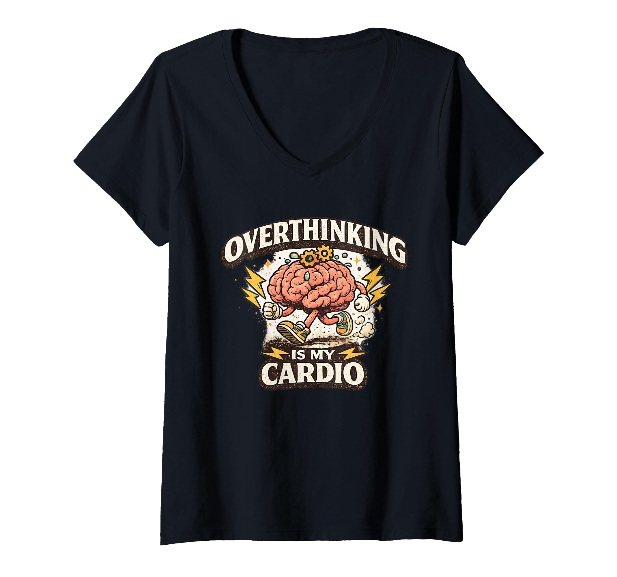 Womens Overthinking Is My Cardio Funny T-Shirt - Novelty Apparel Men Women - T-Shirt, Sweatshirt, Hoodie