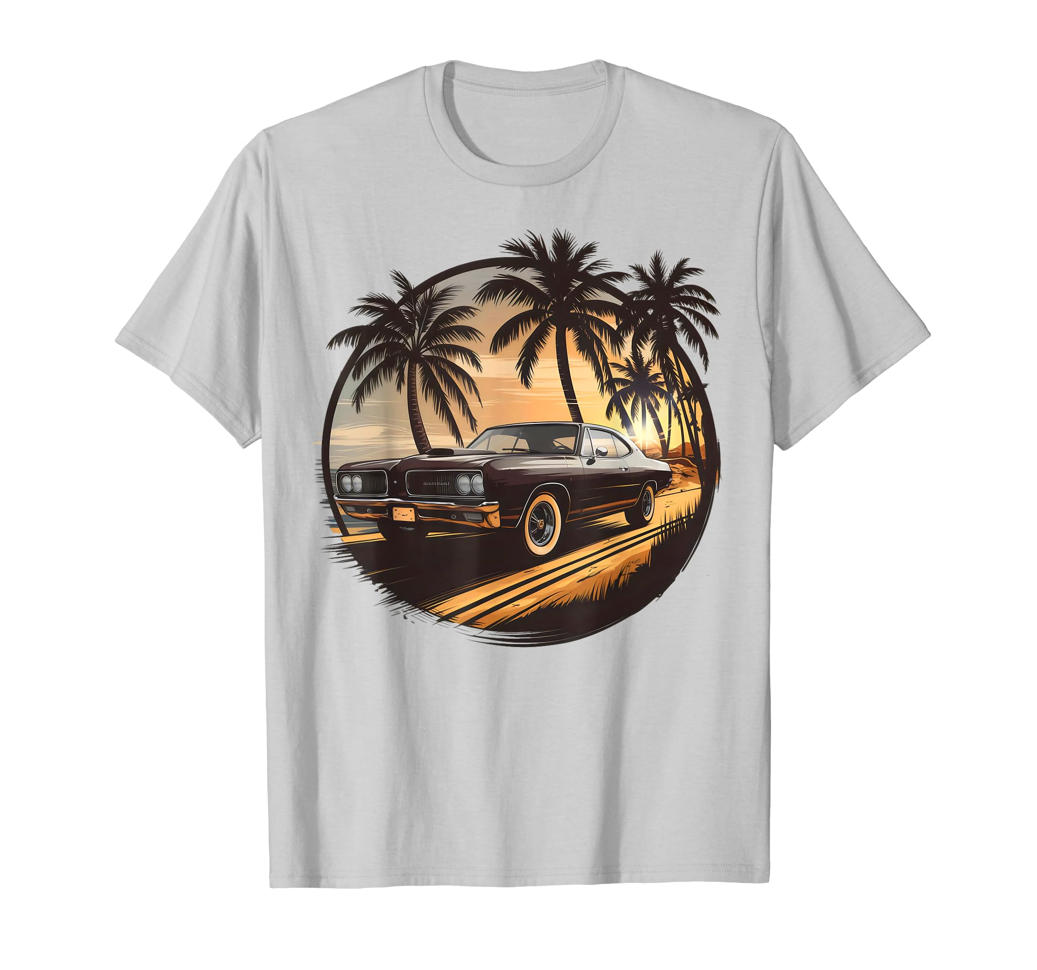 Muscle Car American Car Lovers T-Shirt - Streetwear Style for Adults - T-Shirt, Sweatshirt, Hoodie