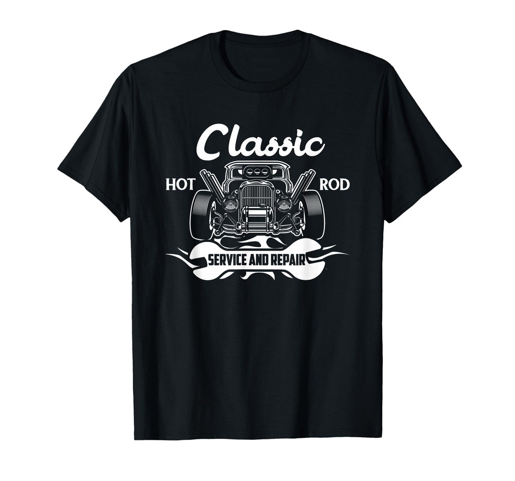 Hot Rod American Old Cars Automobile T-Shirt - Casual Everyday Wear Unisex - T-Shirt, Sweatshirt, Hoodie