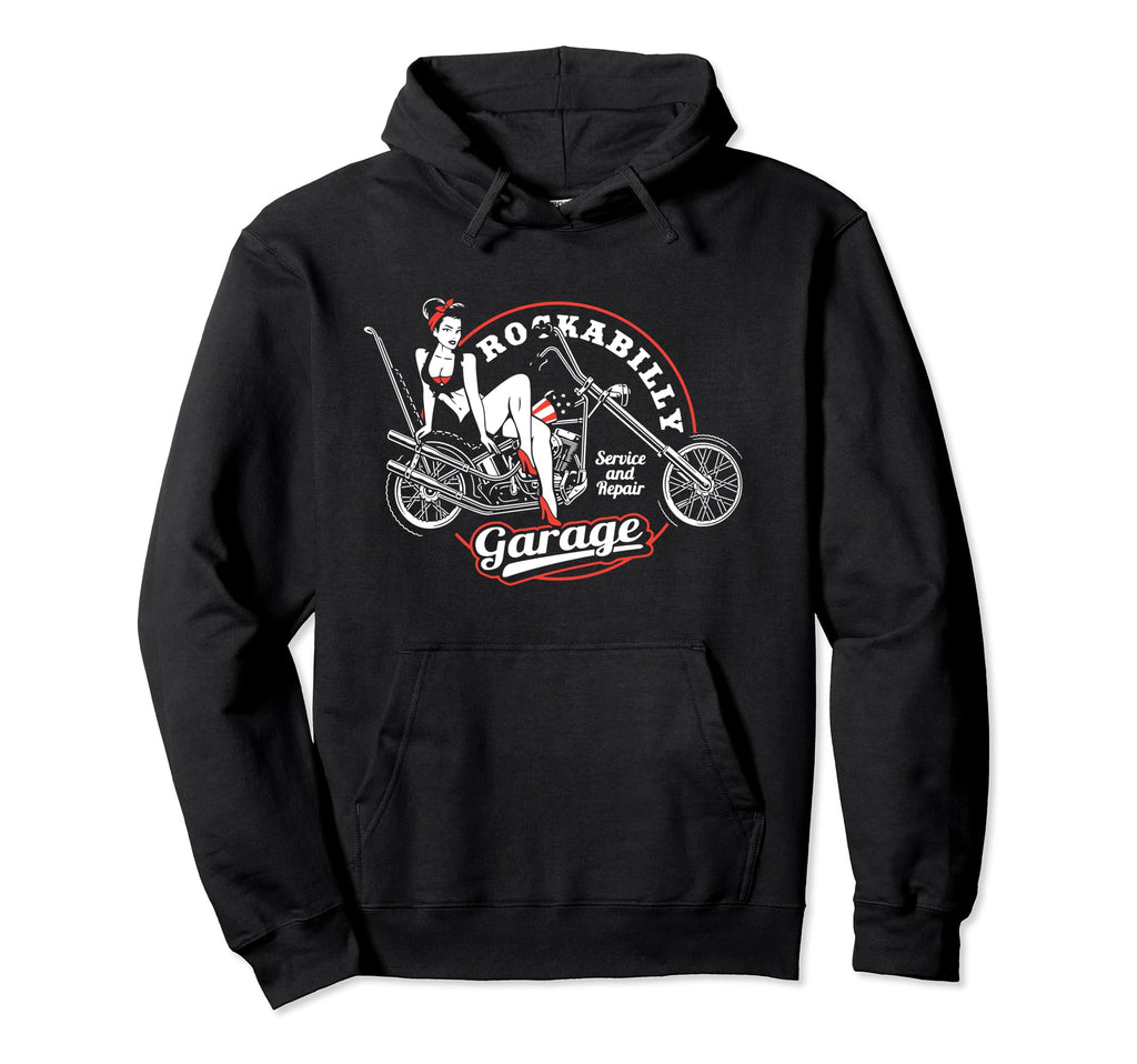 Motorcycle Chopper Hoodie - Streetwear Style for Adults - T-Shirt, Sweatshirt, Hoodie