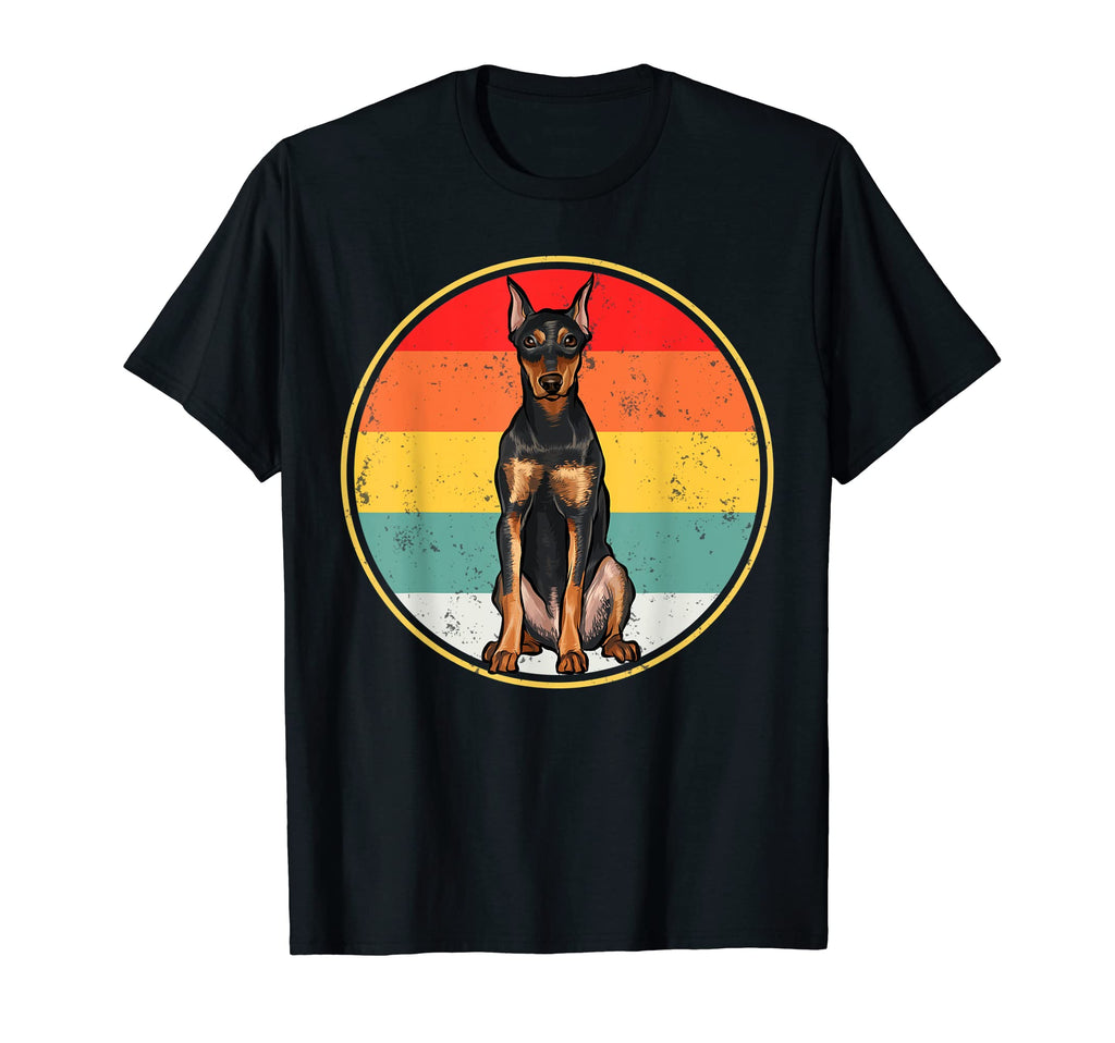 Sunset German Pinscher Dog T-Shirt - Casual Everyday Wear Unisex - T-Shirt, Sweatshirt, Hoodie