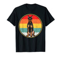 Sunset German Pinscher Dog T-Shirt - Casual Everyday Wear Unisex - T-Shirt, Sweatshirt, Hoodie
