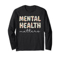Mental Health Matters Human Brain Illness T-Shirt - Graphic Print Unisex - T-Shirt, Sweatshirt, Hoodie