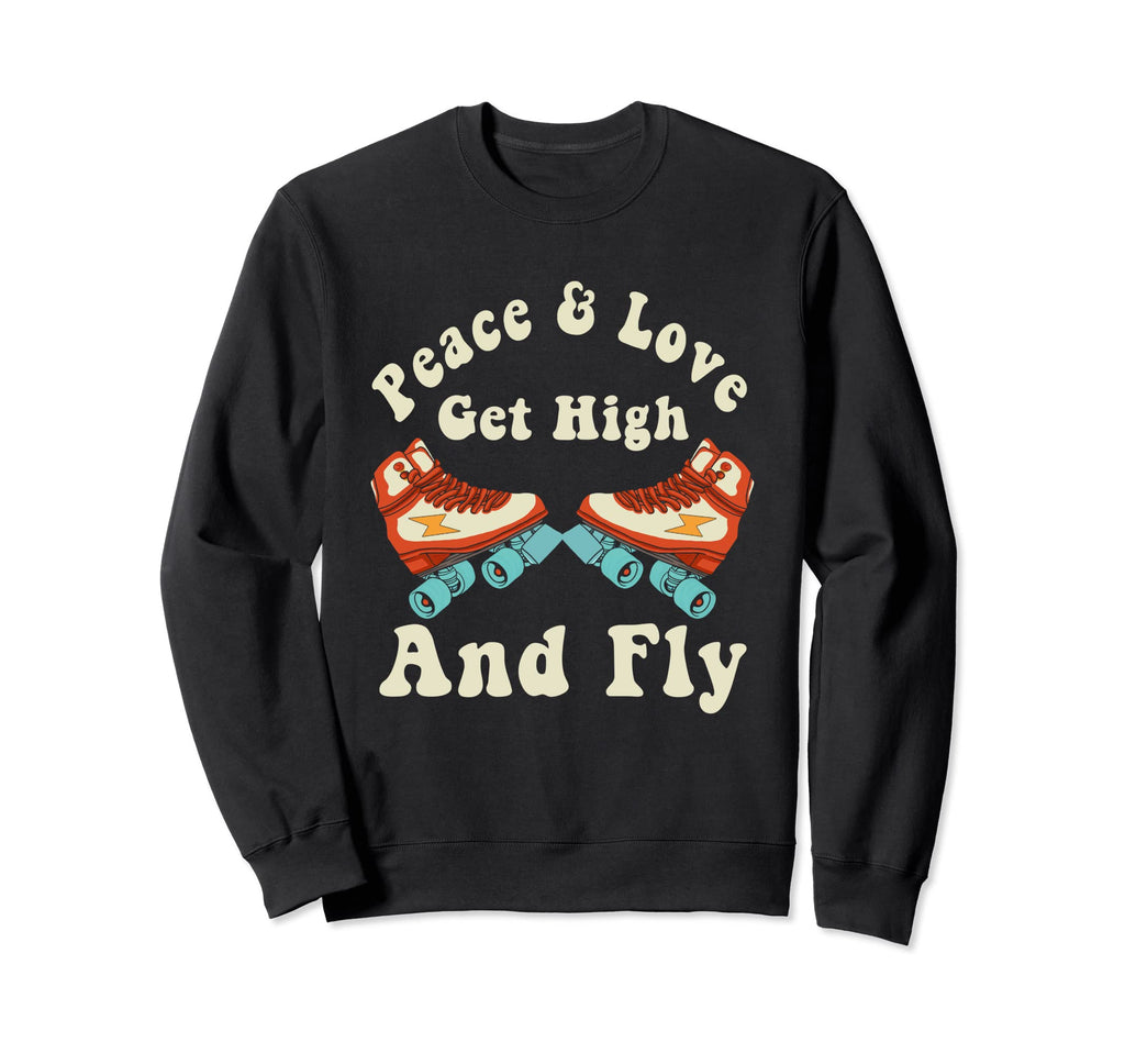 Roller Skates Gift Sweatshirt - Fun Novelty Design for Adults - T-Shirt, Sweatshirt, Hoodie