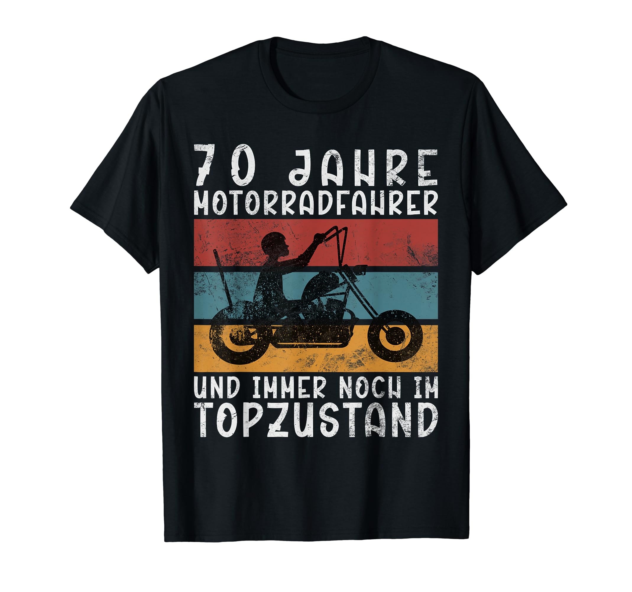 70 Years Biker 1954 Motorcycle T-Shirt - Unique Graphic Unisex - T-Shirt, Sweatshirt, Hoodie